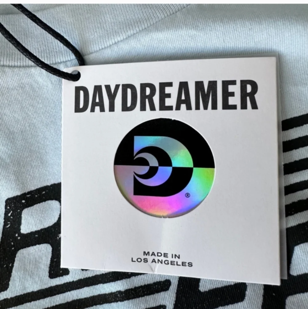 Daydreamer Sky Blue Car Graphic Tee Women's Small Blue Shirt Oversized T-SHIRT